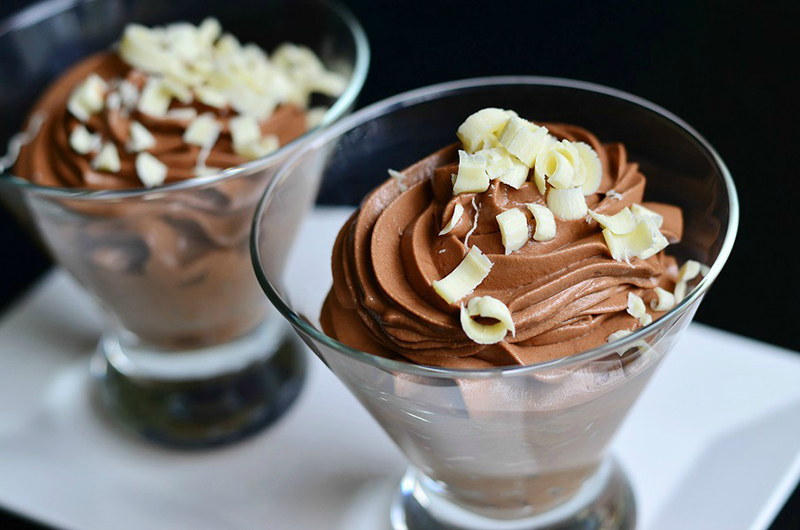 Chocolate mousse, nhahangphap.com